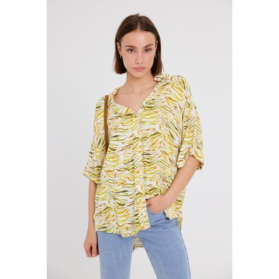 Chemise à motif graphique, coupe ample et manches courtes Harper ARTLOVE