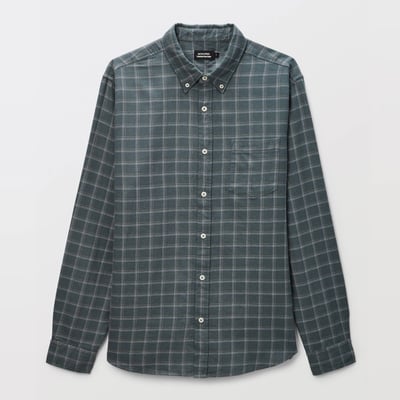 Chemise manches longues à carreaux en flanelle de coton BIO GOTS MONOPRIX