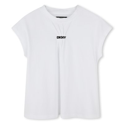 T-shirt fluide en coton DKNY