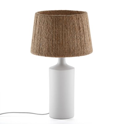 Lampe à poser céramique et chanvre, Yoru LA REDOUTE INTERIEURS