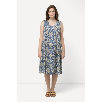Robe midi à motif cachemire en coton bio ULLA POPKEN