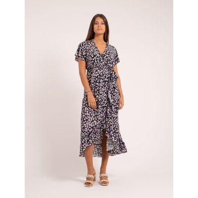 Robe Longue Portefeuille Motifs Itania DONA LISA