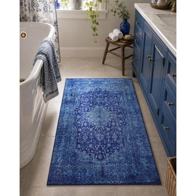 Tapis de bain WECONhome Ralph, design vintage oriental, dos TPE antidérapant, lavable 30 °C, certifié OEKO-TEX® ,  Ralph WECON HOME