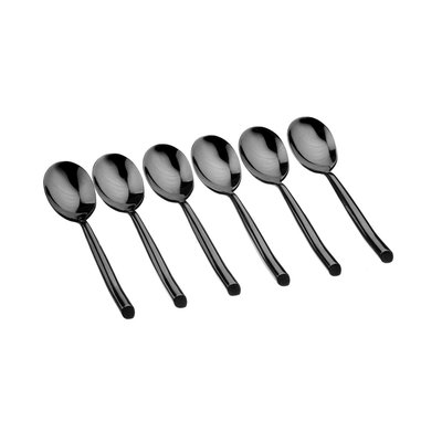 Lot de 6 petites cuillères en inox, NUDE BJORN