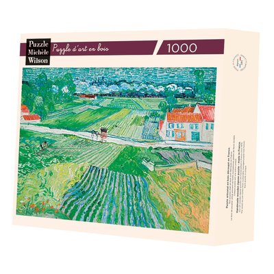 Paysage d'Auvers de Van Gogh PUZZLE MICHELE WILSON