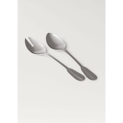 Lot de couverts de service 2 pièces argenté mat MANGO HOME
