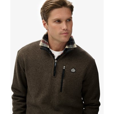 Pull en polaire à col camionneur Storm SUPERDRY