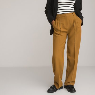 Pantalon droit à pinces LA REDOUTE COLLECTIONS