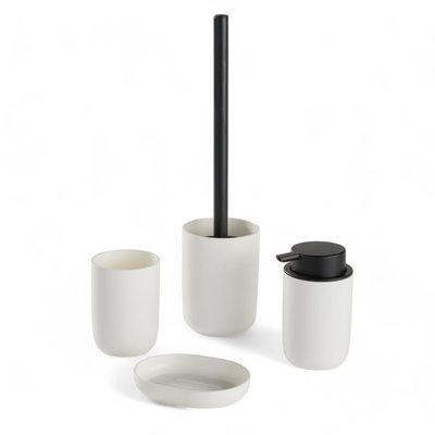 Set de 4 accessoires de salle de bain et WC BATHROOM UTILITY