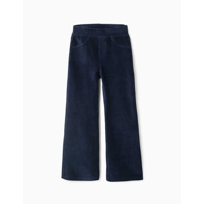 Legging évasé en velours côtelé avec taille élastique ZIPPY