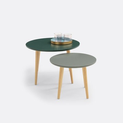 Lot de 2 tables basses gigognes, Jimi LA REDOUTE INTERIEURS