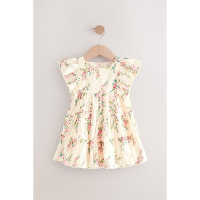 Robe imprimée brodée NEXT
