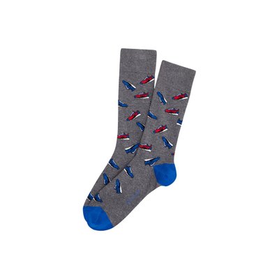 Chaussettes en coton imprimé Sneakers ARTHUR