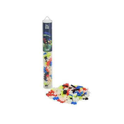Plus-plus Tube phosphorescent - 100 pcs PLUSPLUS