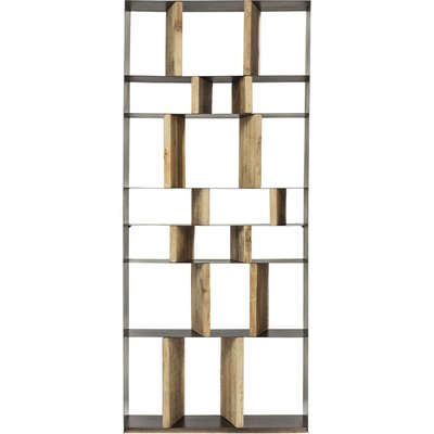 Étagère en pin et acier, STORM KARE DESIGN