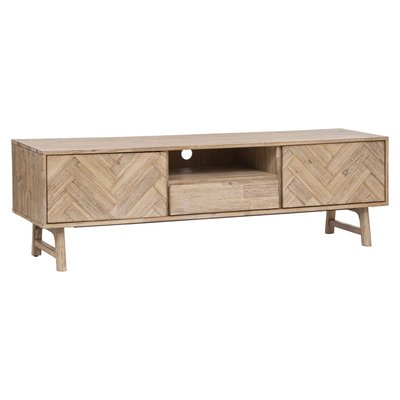 Meuble TV 2 portes et 1 tiroir Aeris en bois ATMOSPHERA
