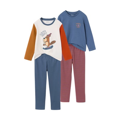 Lot de 2 pyjamas VERTBAUDET