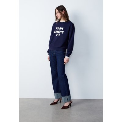 Sweat imprimé 'liberté amour fleurs GOMARA ETAM