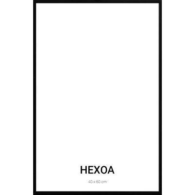 Cadre métal Noir 40x60cm HEXOA