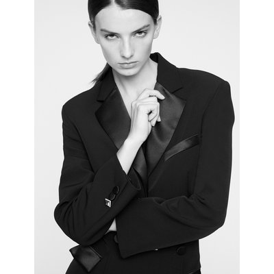 Veste satin femme mariage on sale