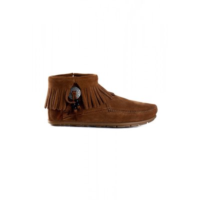 Bottines en daim avec plume CONCHO MINNETONKA