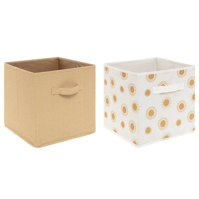 Lot de 2 bacs rangements enfant SOLEIL ATMOSPHERA