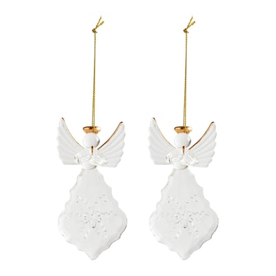 Coffret 2 pampilles Ange en verre MATHILDE M