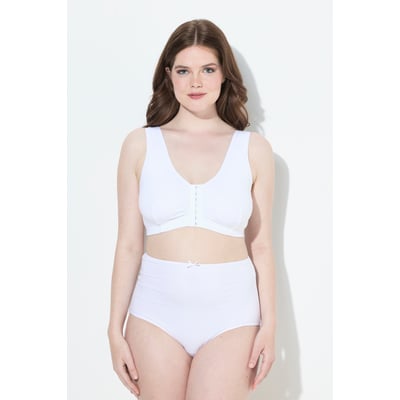 Brassière en coton, fermeture à l'avant ULLA POPKEN