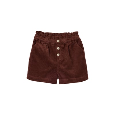 Short en velours forme paperbag VERTBAUDET