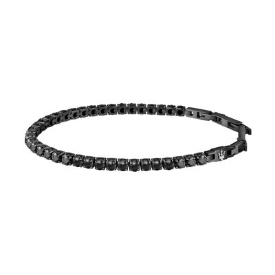 Bracelet en acier et oxyde de zirconium MASERATI