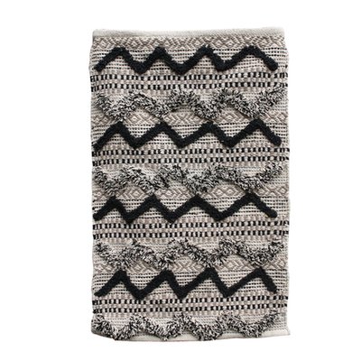 Tapis ethnique design en relief Ajil THE HOME DECO FACTORY