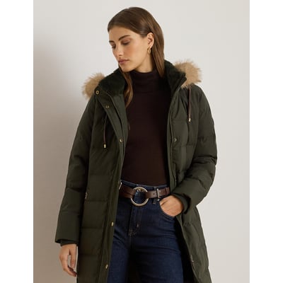 Doudoune mi-longue à capuche LAUREN RALPH LAUREN