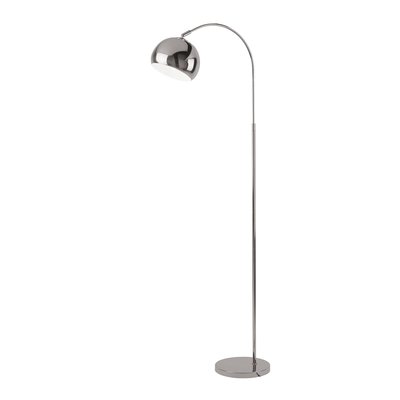 140cm Chrome Finish Curve Arch Floor Lamp SO'HOME