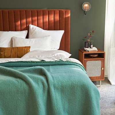 Couverture laine vierge Woolmark 600 g/m² LA REDOUTE INTERIEURS