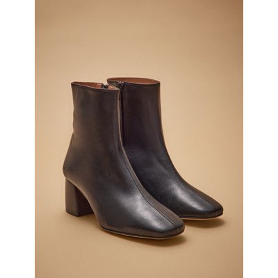 Boots à talon cuir CYRILLUS