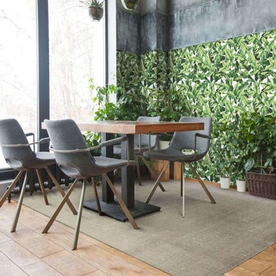 Tapis vintage artisanal effet vieilli VINTAGE USED THE DECO FACTORY