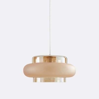 Suspension en verre coloré Ø40 cm, Triana LA REDOUTE INTERIEURS