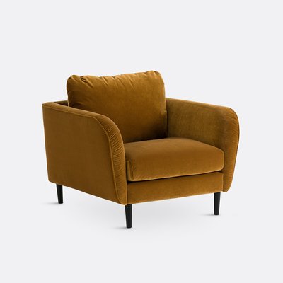 Fauteuil in fluweel, Amy LA REDOUTE INTERIEURS