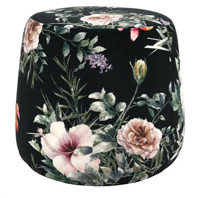 Pouf en velours AUBRY GASPARD