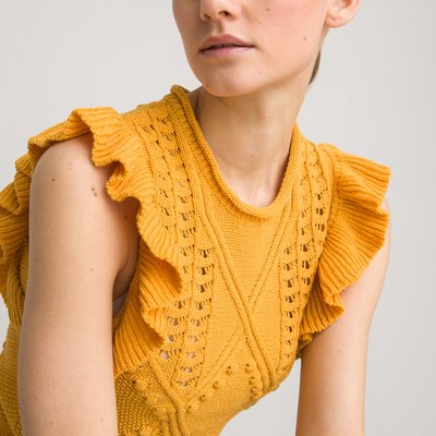 Ruffle jumper La Redoute