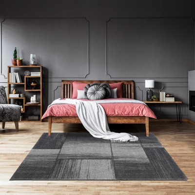 Tapis salon et chambre tissé motif simple DURUI UN AMOUR DE TAPIS