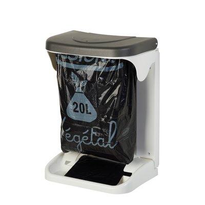 Poubelle intérieur placard cuisine 20L avec dérouleur de sac - INO ROSSIGNOL