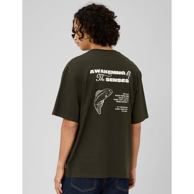 T-shirt imprimé devant / dos BZB