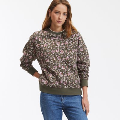 Свитшот с цветочным принтом LA REDOUTE COLLECTIONS