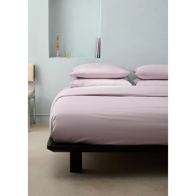 Housse de couette percale de coton 200 fils lit 180/200 cm MANGO HOME