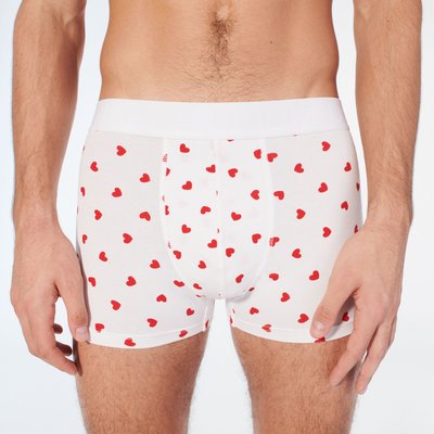 Boxer à motifs cœurs REPEATIZ COEURBLANCIZ UNDIZ