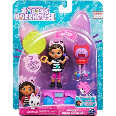 Gabby's Dollhouse Gabby's Kitty Karaoke Figurine et chat SPIN MASTER