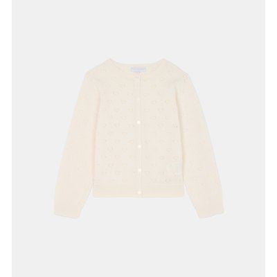 Gilet Armine Perforé Maille Coton Bio CADET ROUSSELLE