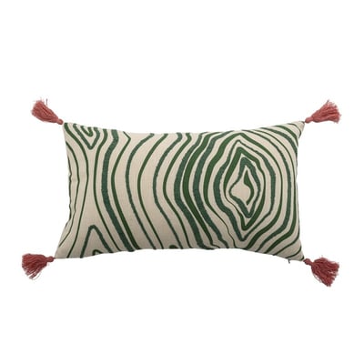 Coussin de salon graphique  WOODSBY BLOOMINGVILLE