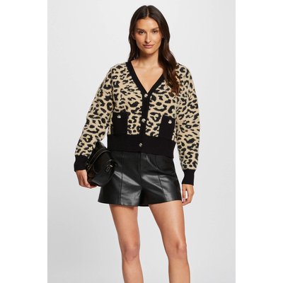 Gilet manches longues imprimé MORGAN